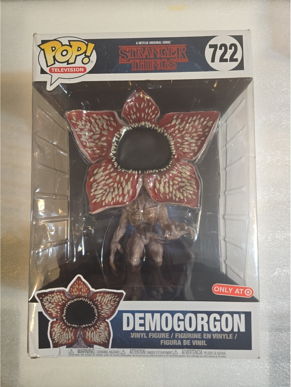 Funko Pop! Jumbo 10" Television Stranger Things 722 Demogorgon Vaulted NIB